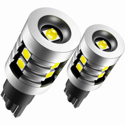 921 W16W LED Reverse Light Bulbs For Chevy Silverado 2500/3500 HD 2015-2025 - 6500K Cool White 2-Pack