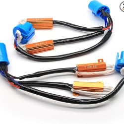 SEALIGHT® 9007/HB5 LED Bulbs Canbus Decoder/ Resistor Anti Flicker Harness Resistor Kit