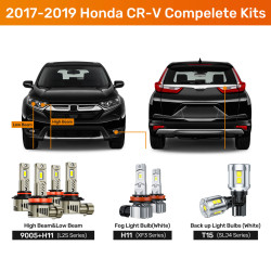 SEALIGHT® 2017-2019 Honda CR-V LED Bulbs 9005+H11 Headlight 5202 Fog Turn Signal Brake Lights Combo