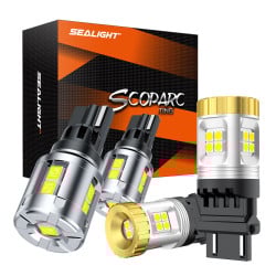 SEALIGHT® Advanced Tail & Backup Light Combo: 3157 & T15/921 LED Light Bulbs 4pcs