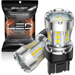SEALIGHT® XL01 7443/7440/T20/W21W LED Backup Reverse Light Brake Tail Light Turn Signal Light Bulbs 6W 3000LM 6000K White 2PCS
