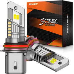 SEALIGHT® S1-Pro 9007/HB5 60W 6500K White IP68 LED Headlight Bulbs 2 Pcs