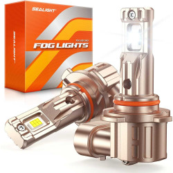 SEALIGHT® F3S H10/9140/9145 LED Fog Light Bulbs 6500K White 26W 18000LM IP68 2PCS