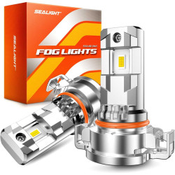 SEALIGHT® F3A 5202/5201 LED Fog Light Bulbs 6500K White 40W 13000LM IP67 2PCS