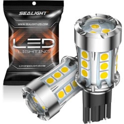 SEALIGHT® XL01 T15/921/912/W16W LED Backup Reverse Light Dome/Map/Trunk Light Bulbs 6W 3000LM 6000K White 2PCS
