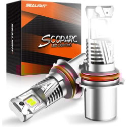 SEALIGHT® S7 9007/HB5 100W 6500K White IP68 LED Headlight Bulbs 2Pcs