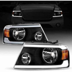SEALIGHT® 2004-2008 Ford F-150 Custom Headlight Assembly with DRL