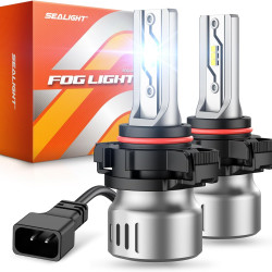 SEALIGHT® F5 5202/5201 LED Fog Light Bulbs 6500K Cool White 30W 10000LM IP68 2PCS
