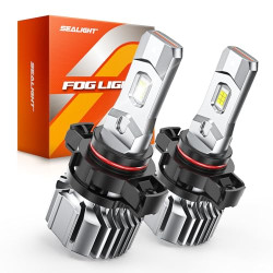 SEALIGHT® XF3 5202/5201 LED Fog Light Bulbs 6500K White 60W 12000LM IP68 2PCS