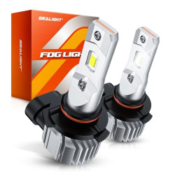 SEALIGHT® XF3 H10/9145/9140 LED Fog Light Bulbs 6500K White 60W 12000LM IP68 2PCS